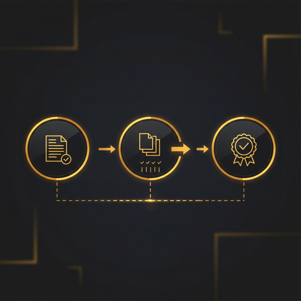 Pro Verified Home platform workflow visualization