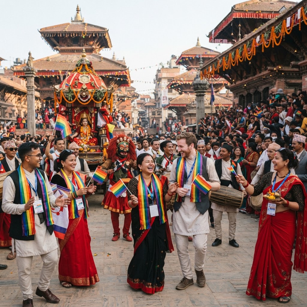 QUEER Indra Jatra Festival & Chitwan Tour 2026