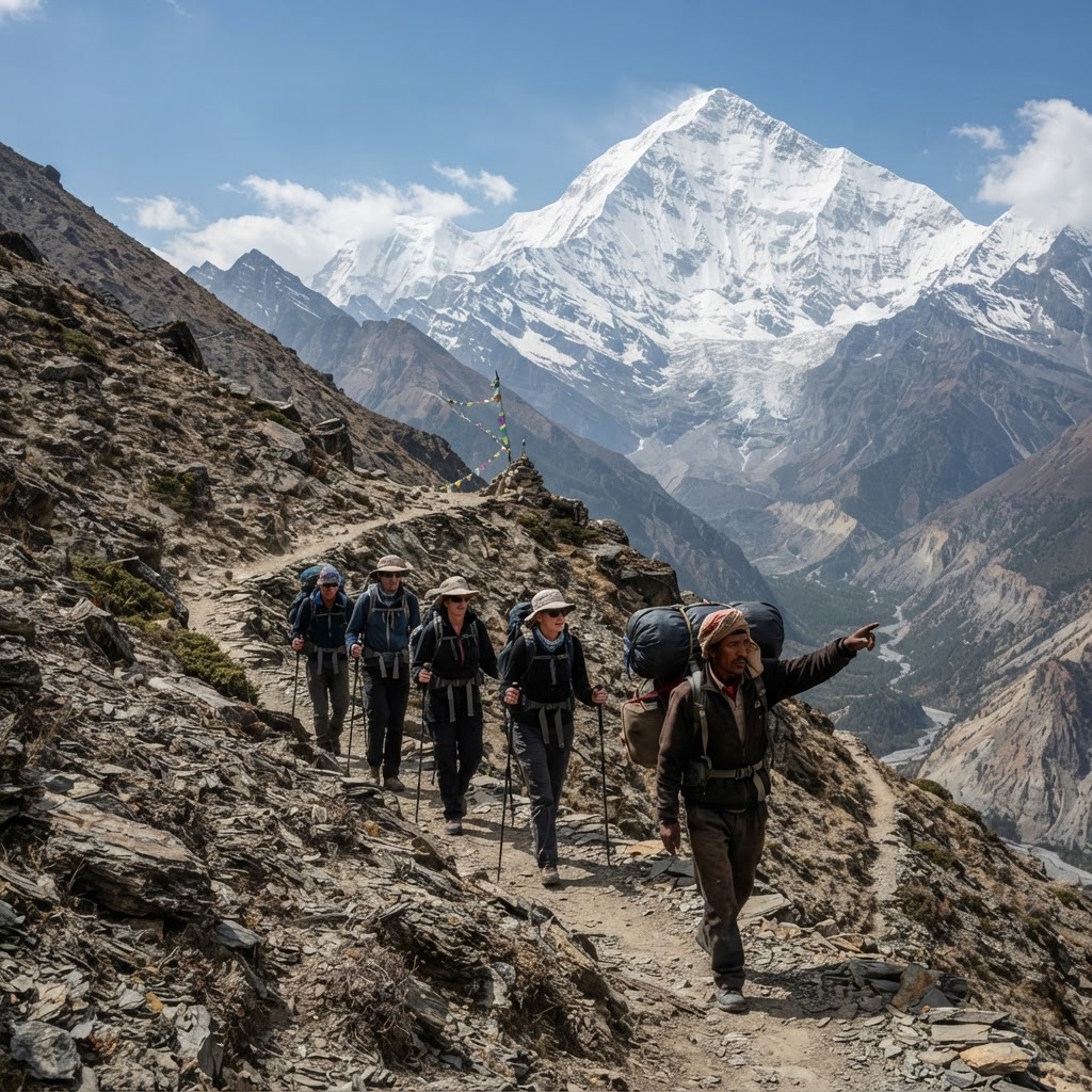 Wokół Dhaulagiri - Trekking w Himalajach