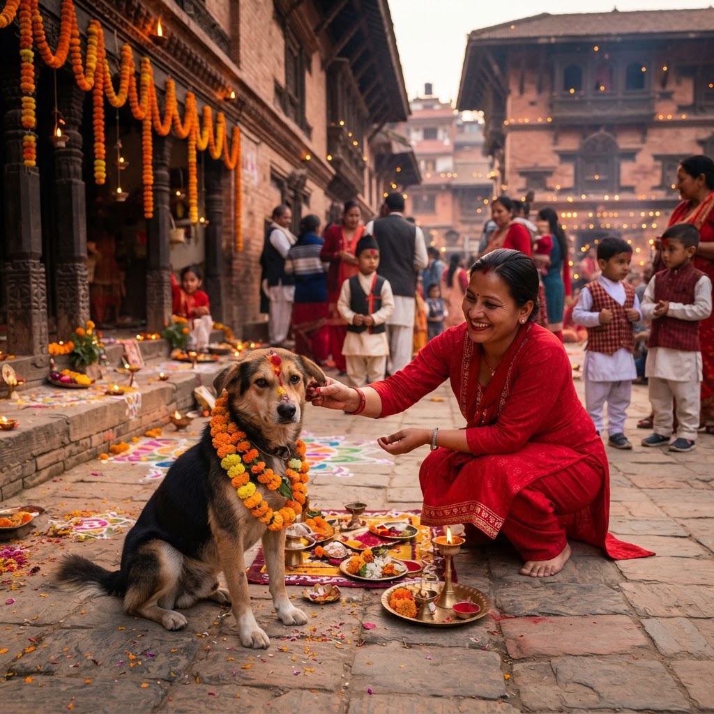 Kukur Tihar and Laxmi Puja