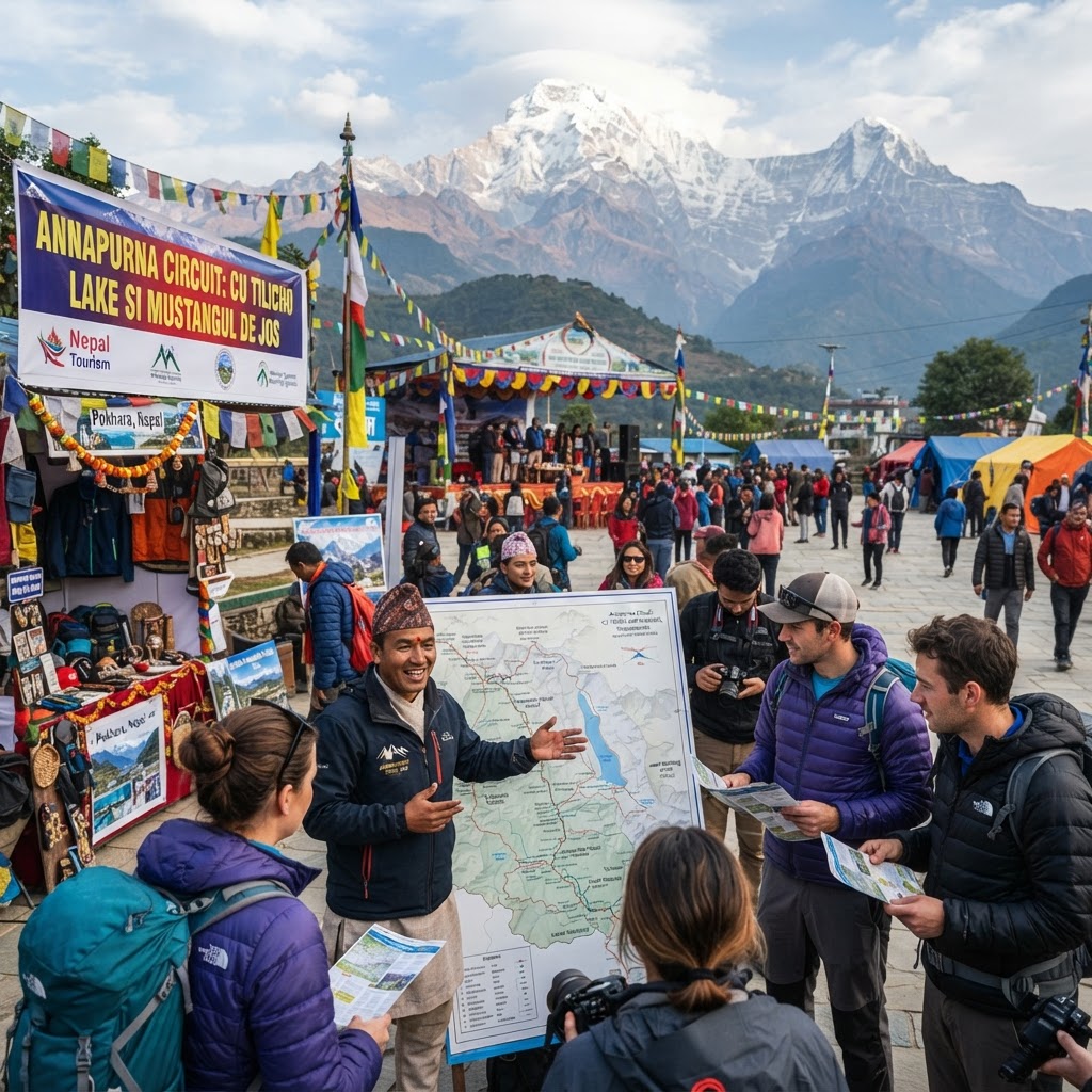 Annapurna circuit: cu Tilicho Lake si Mustangul de Jos