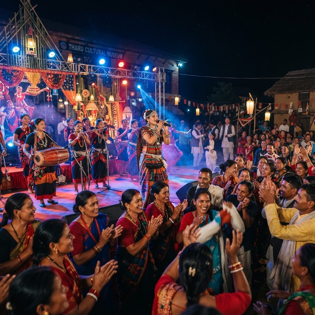 Jitiya Parwa (Tharu Women's Festival)
