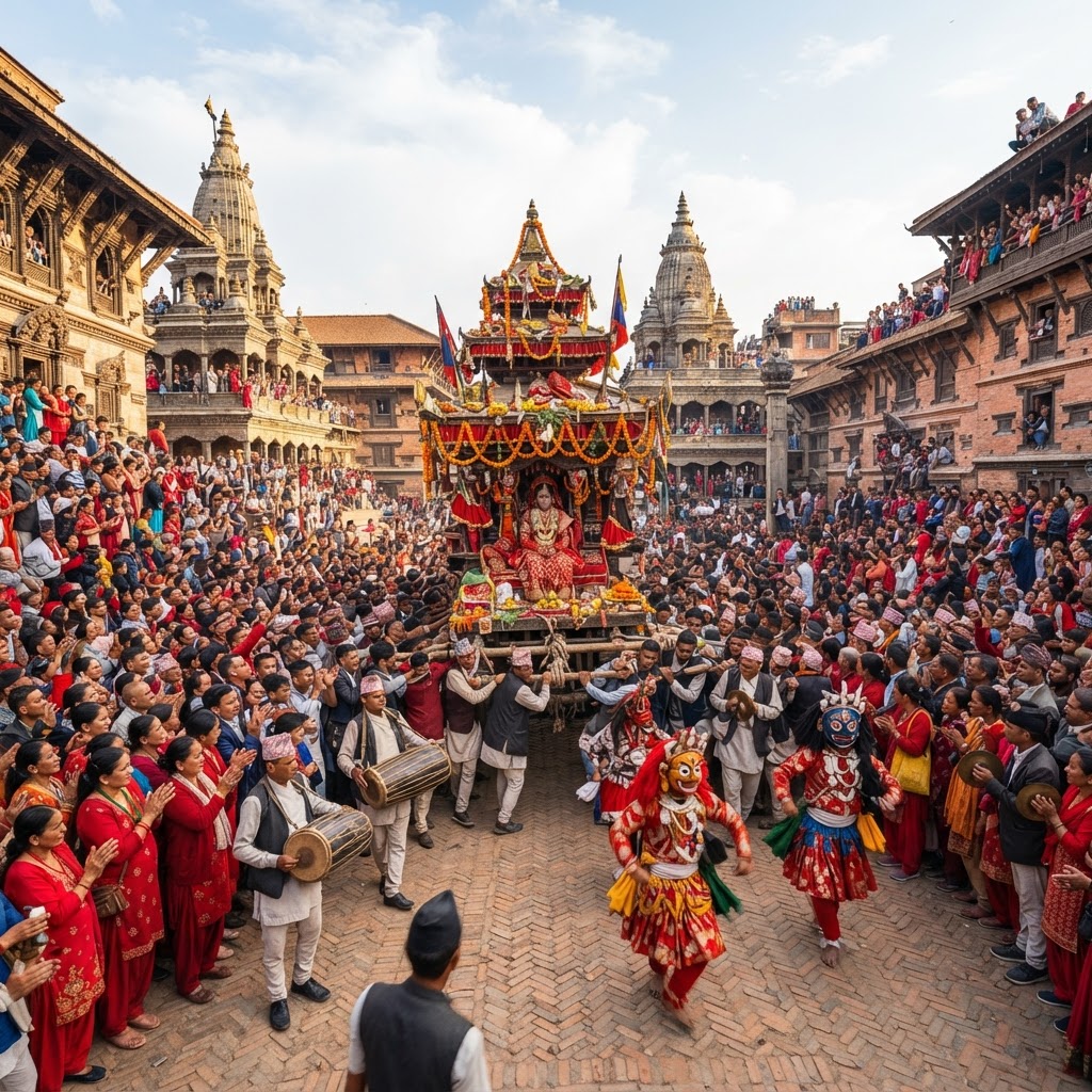 Indra Jatra Festival (Lalitpur Celebrations)