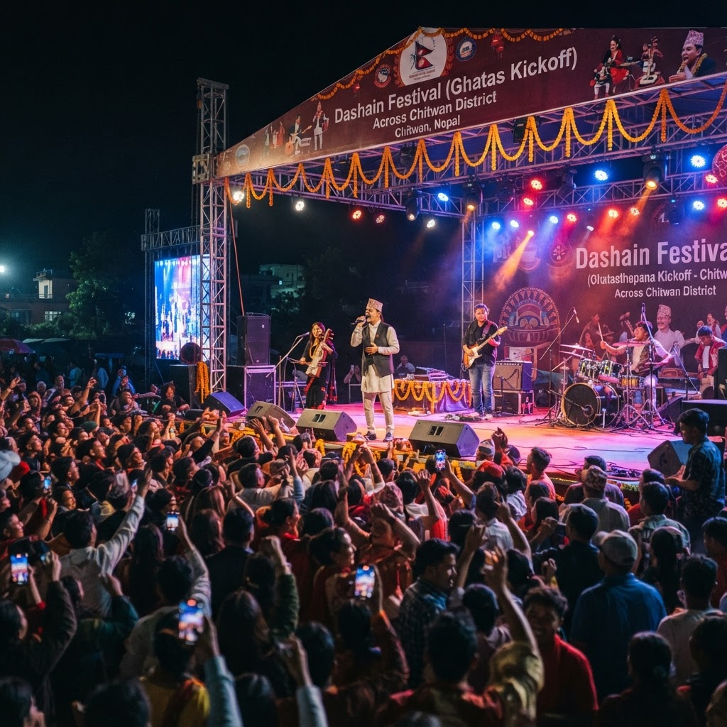 Dashain Festival (Ghatasthapana Kickoff)