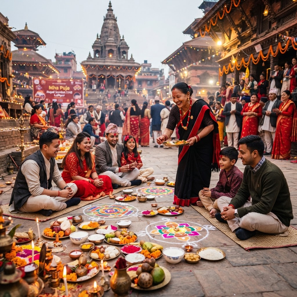 Mha Puja and Nepal Sambat New Year