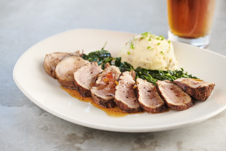 Honey Bourbon Pork Tenderloin