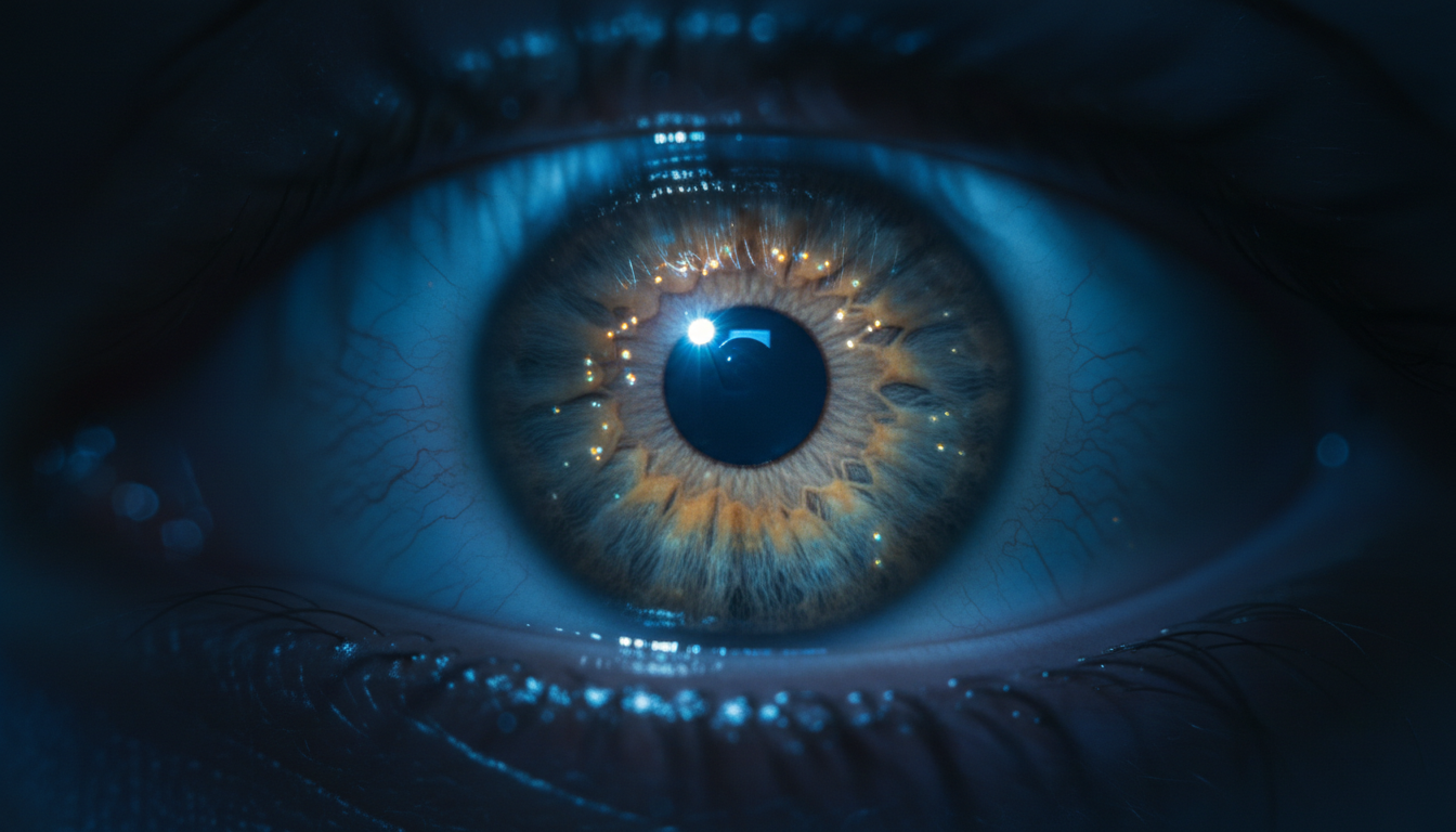 Slit lamp examination