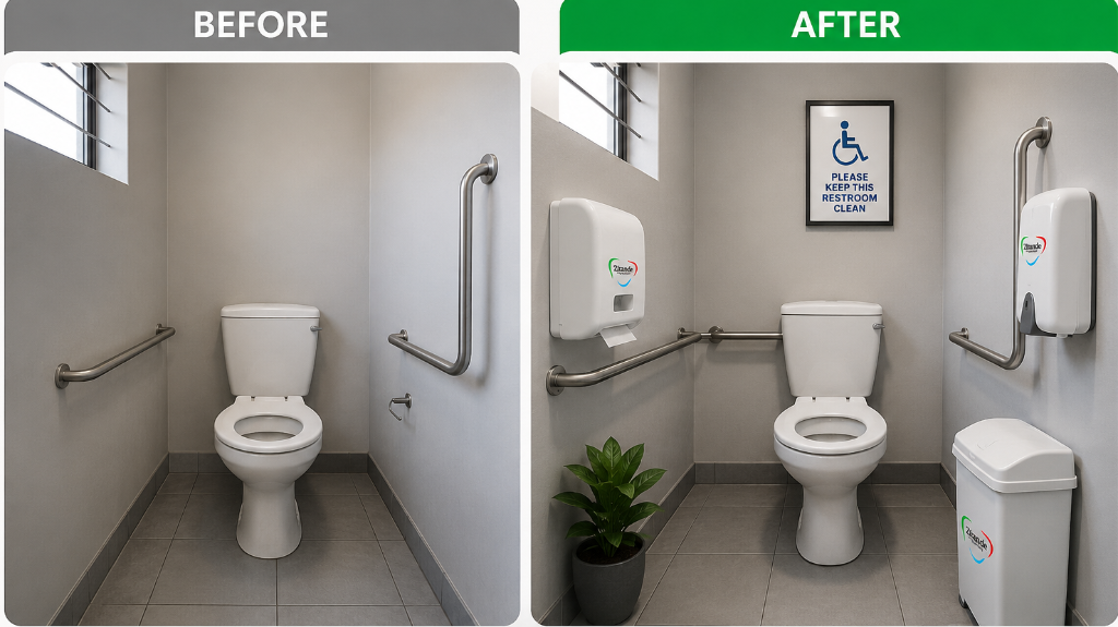 Washroom Upgrade — Before & After