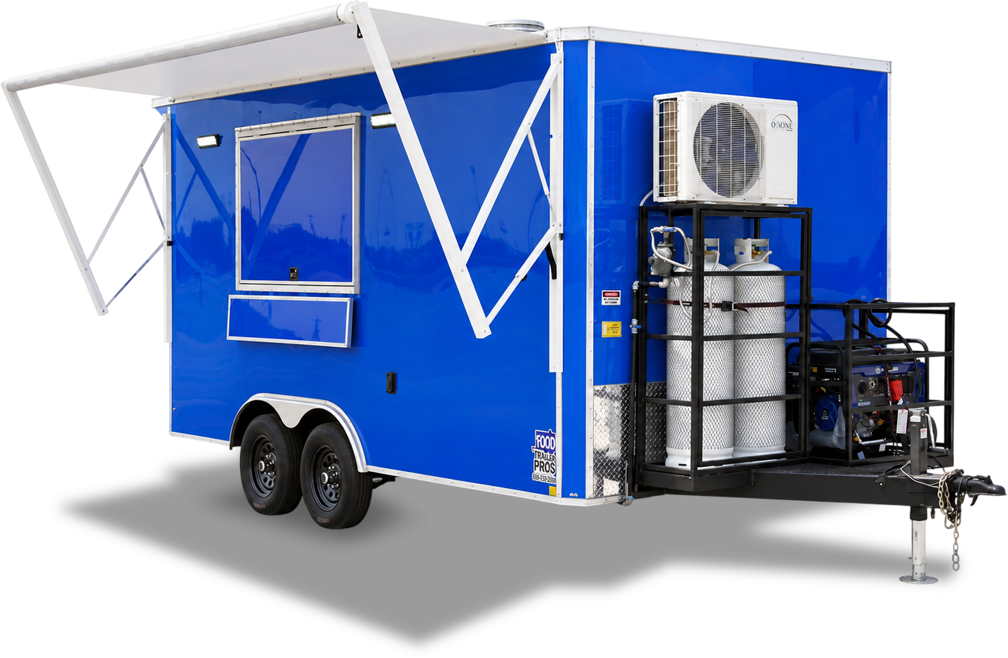 Food trailer model available in the Food Trailer Pros catalog
