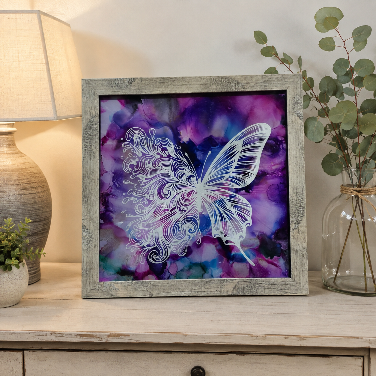 Pyroglass — Butterfly Filigree