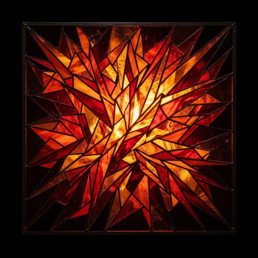 Stained glass creation