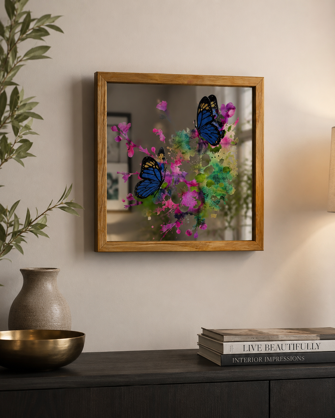 Pyroglass — Blue Butterflies