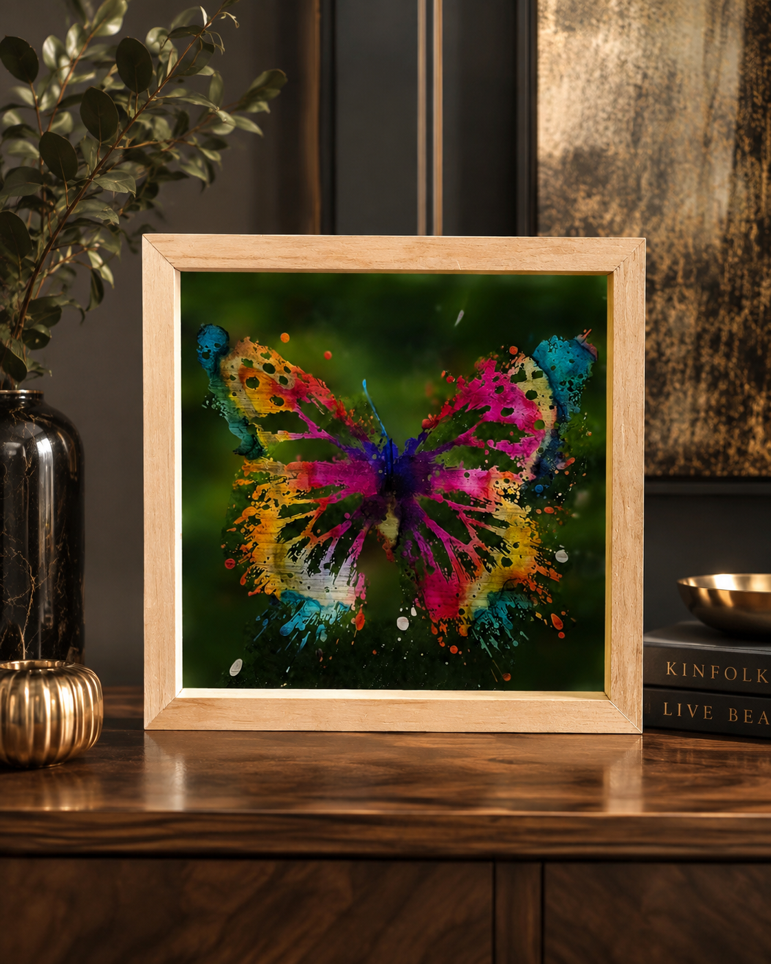 Pyroglass — Painted Butterfly