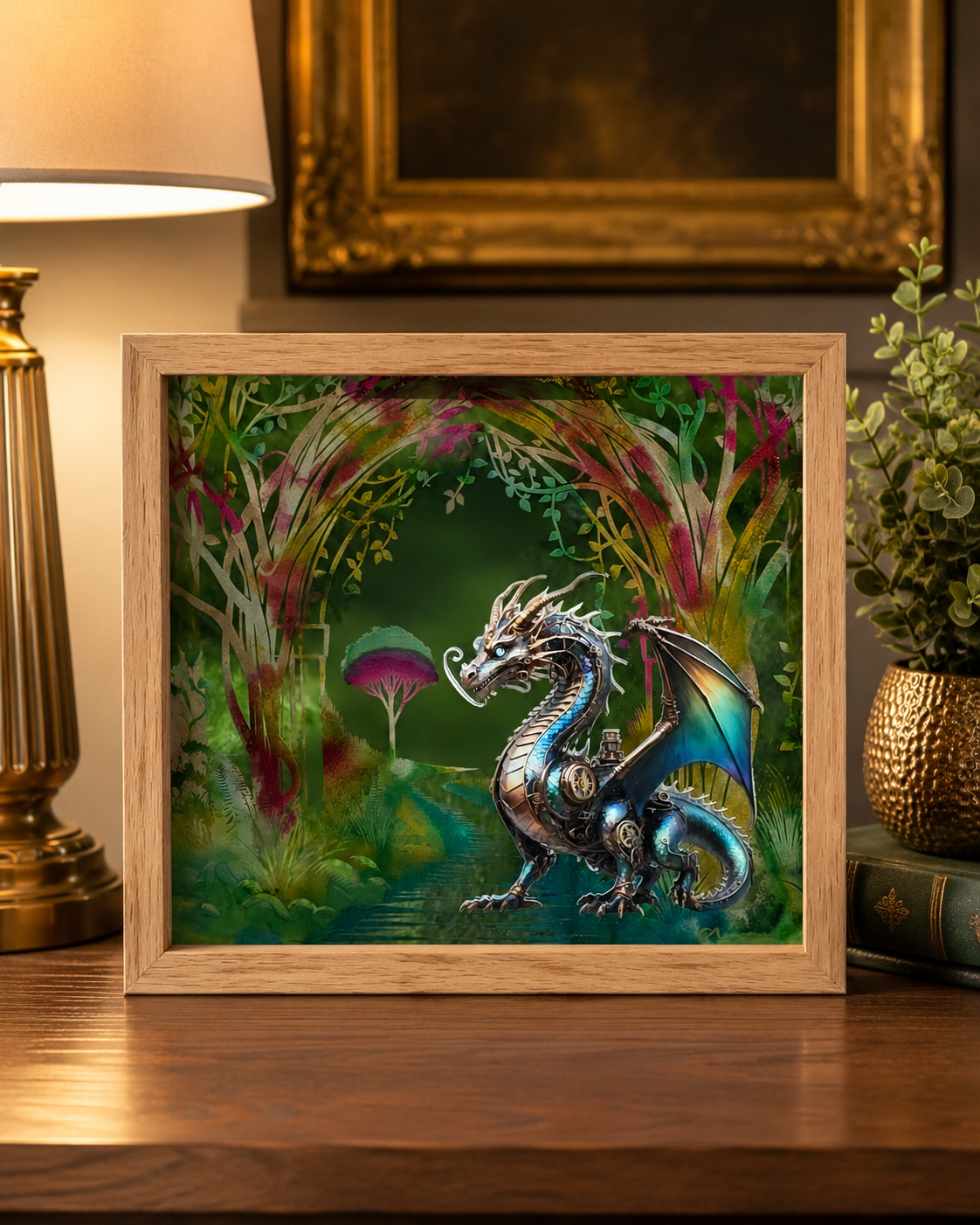 Pyroglass — Steampunk Dragon