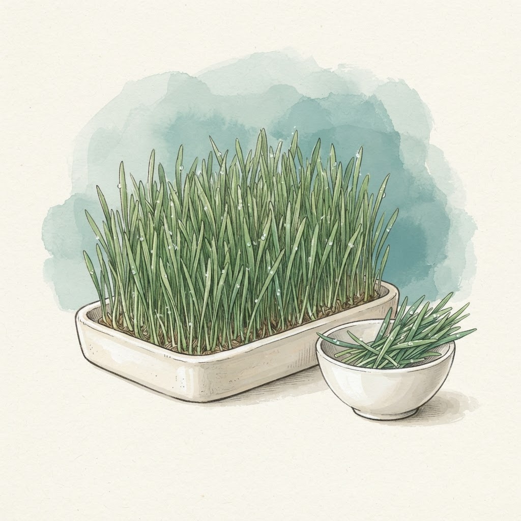 Wheatgrass for health
