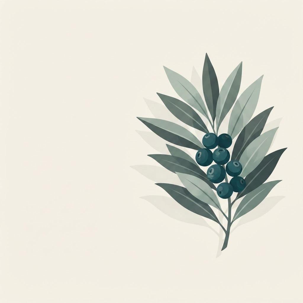 AnMar botanical wellness illustration