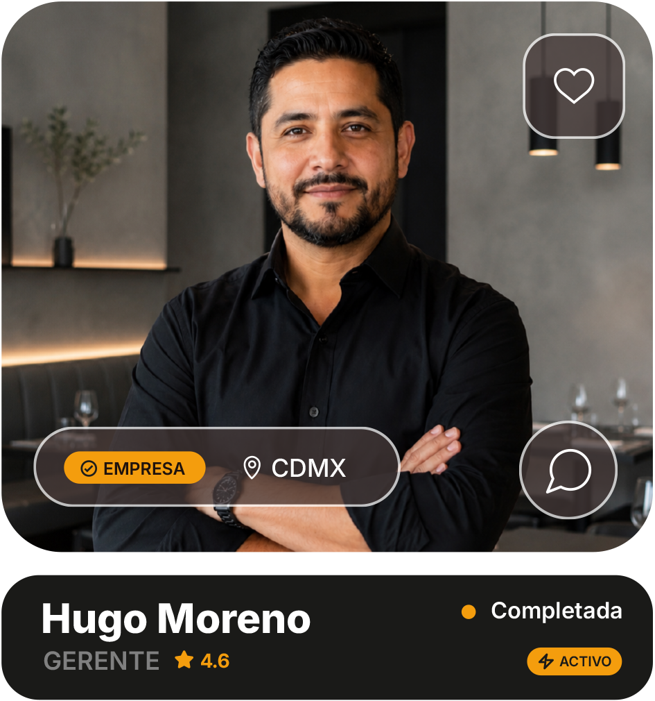 Tarjeta de profesional — Hugo Moreno