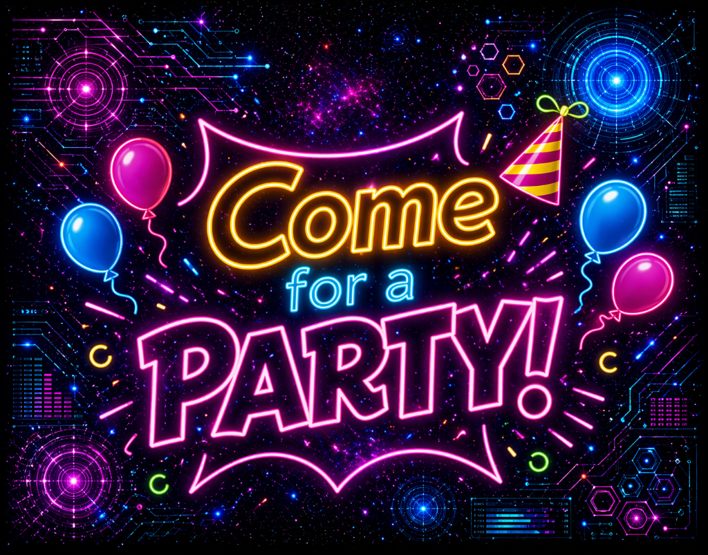 Come for a Party!