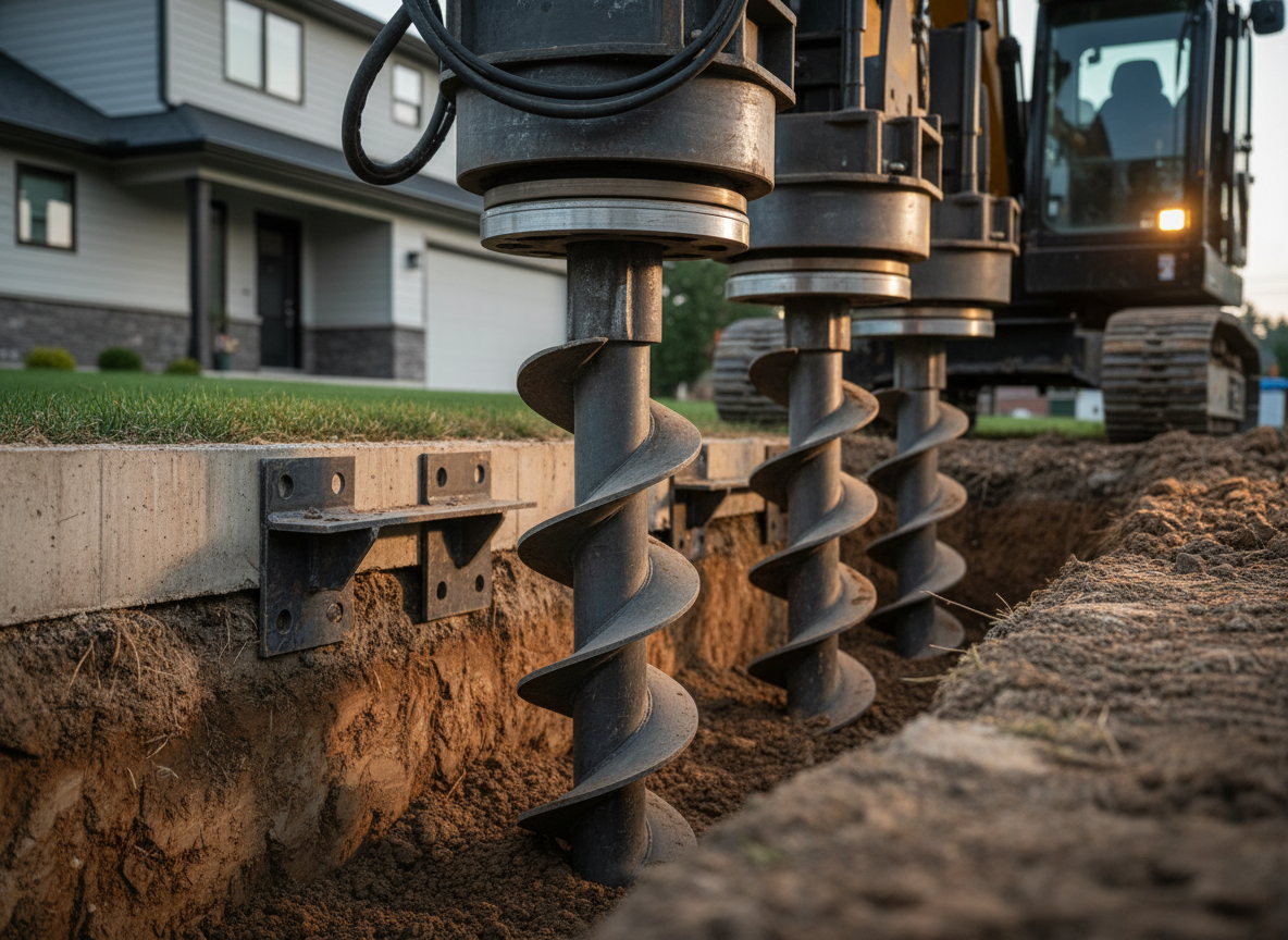 Foundation Settlement Repair