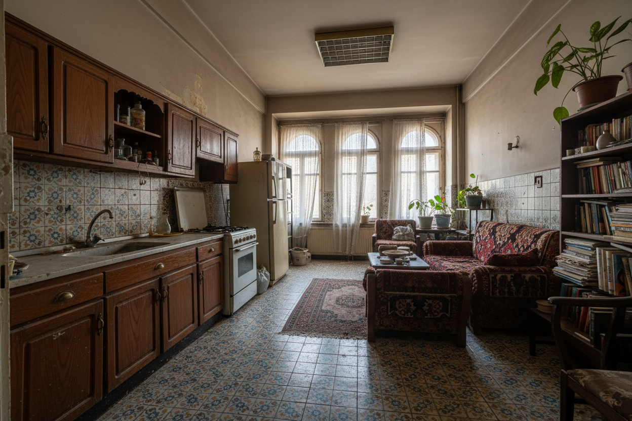 Waterfront Penthouse before renovation