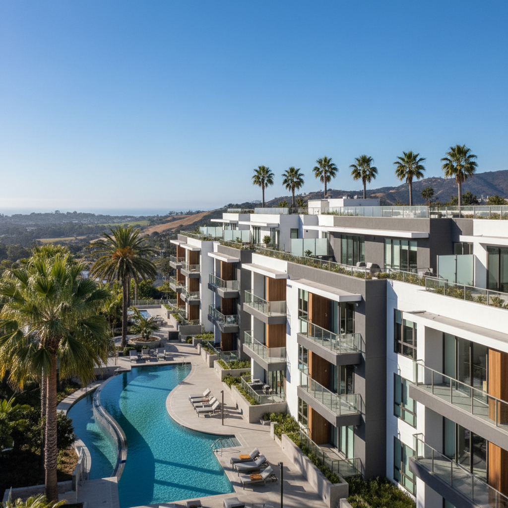Modern residential complex