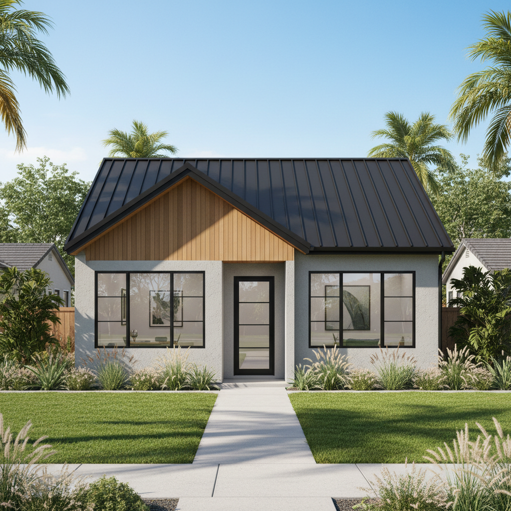 ADU - Gray Stucco