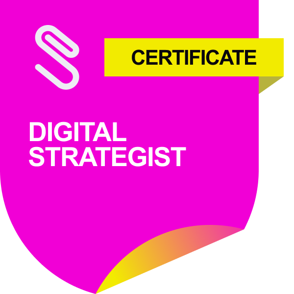 Digital Strategist certificate badge