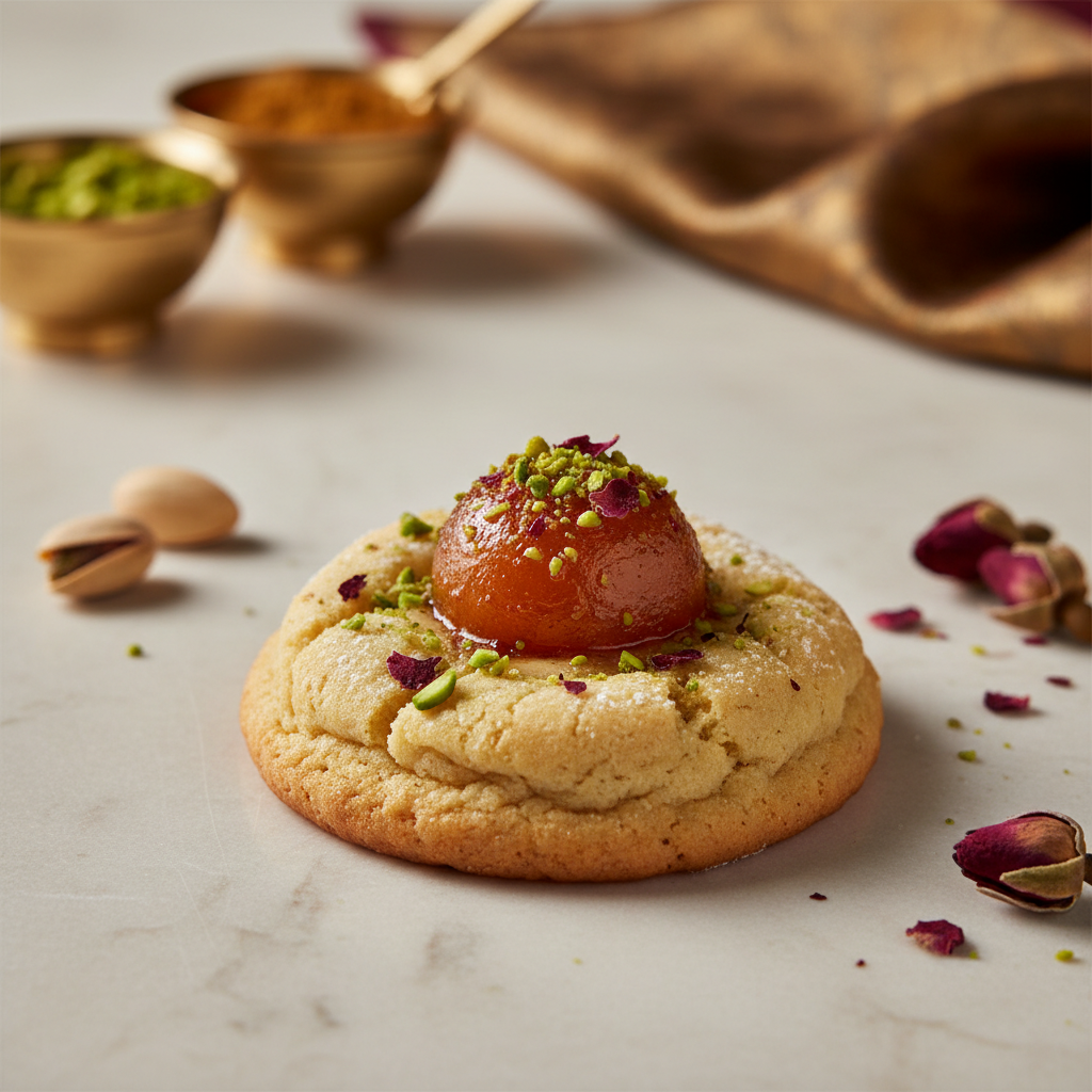 Gulab Jamun Cookie