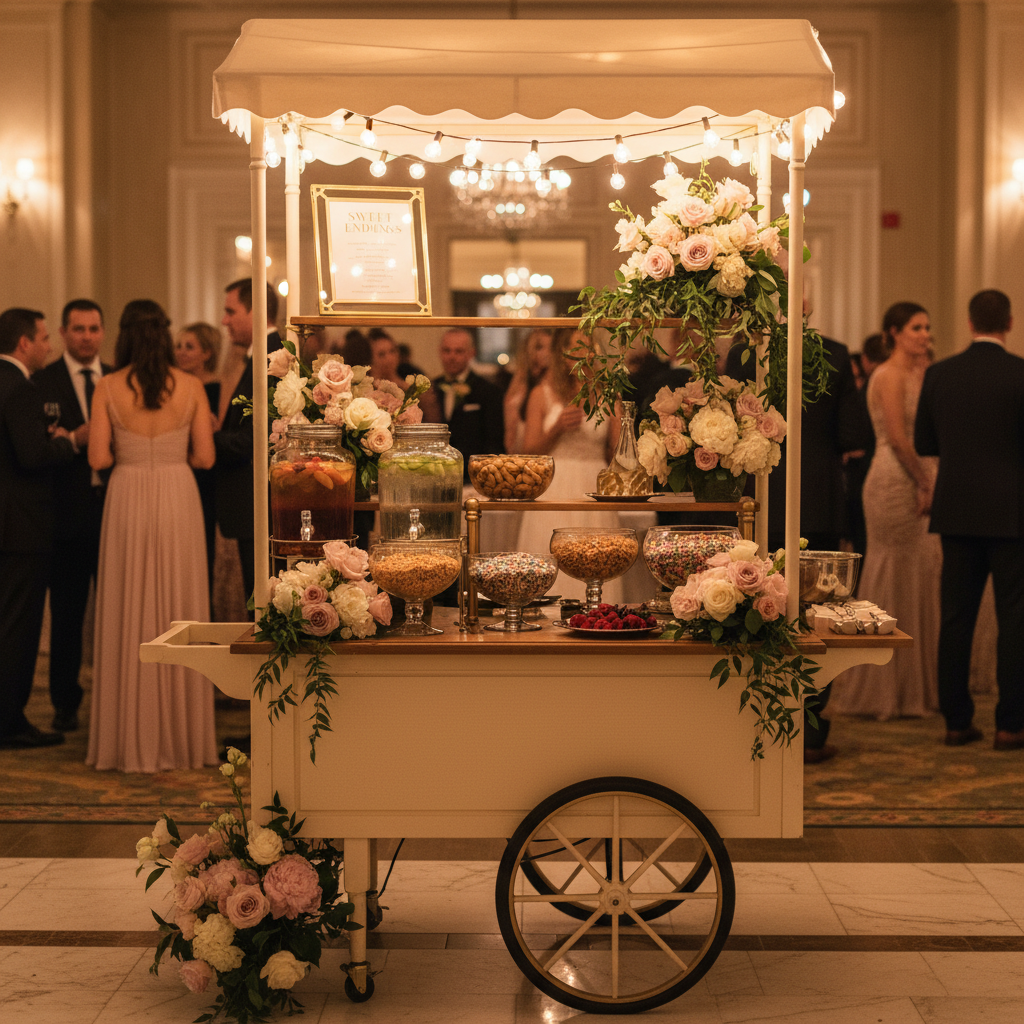 Cart at Wedding