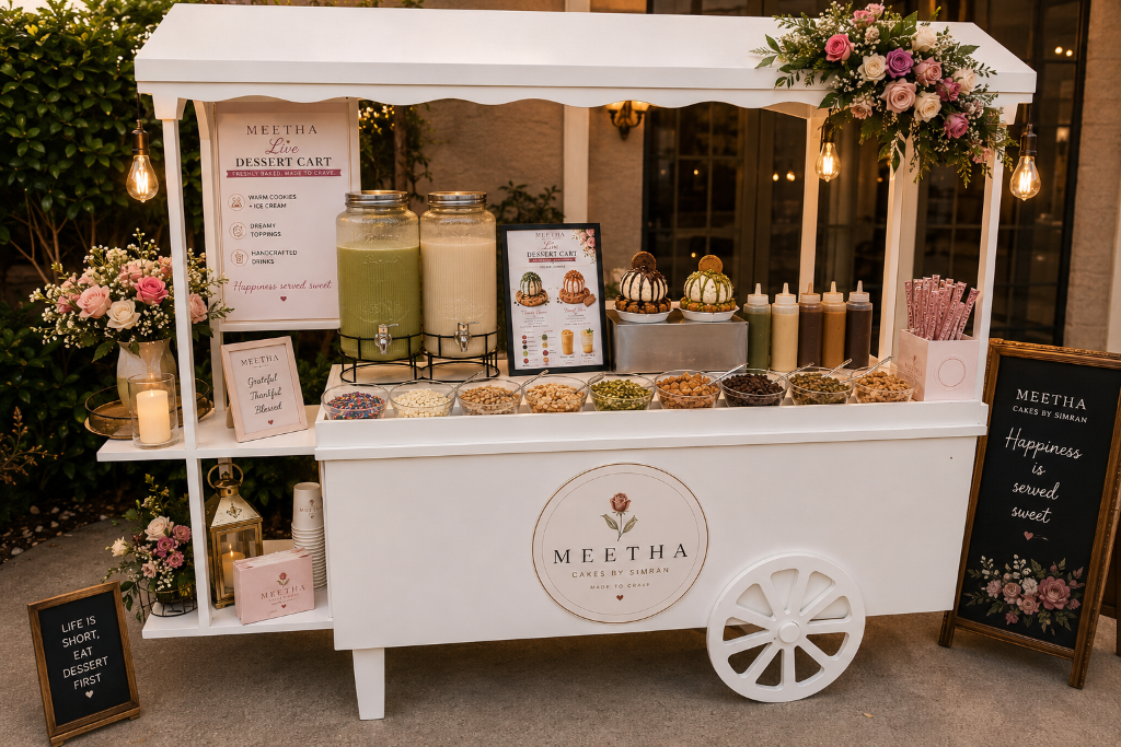 Live Dessert Cart