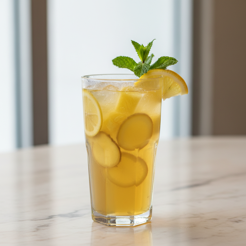 Pineapple Ginger Lemonade