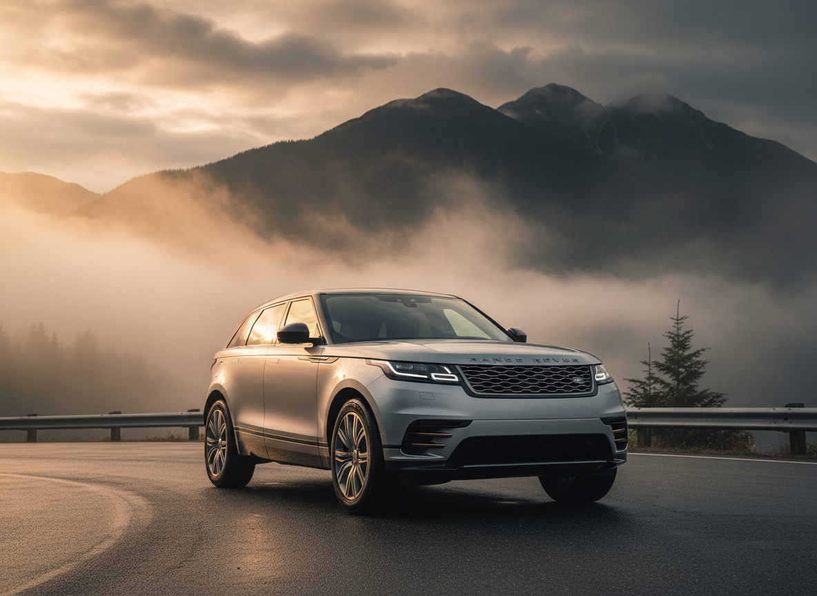 Professional automotive photography on location