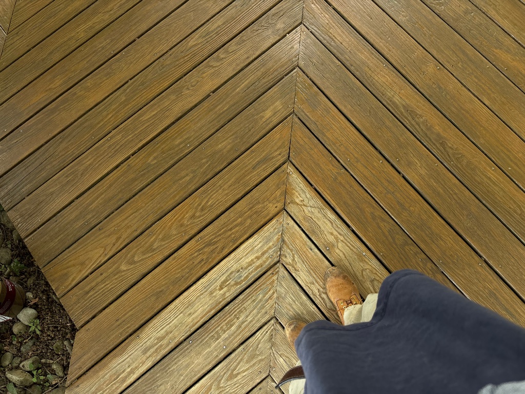 Herringbone Deck Detail