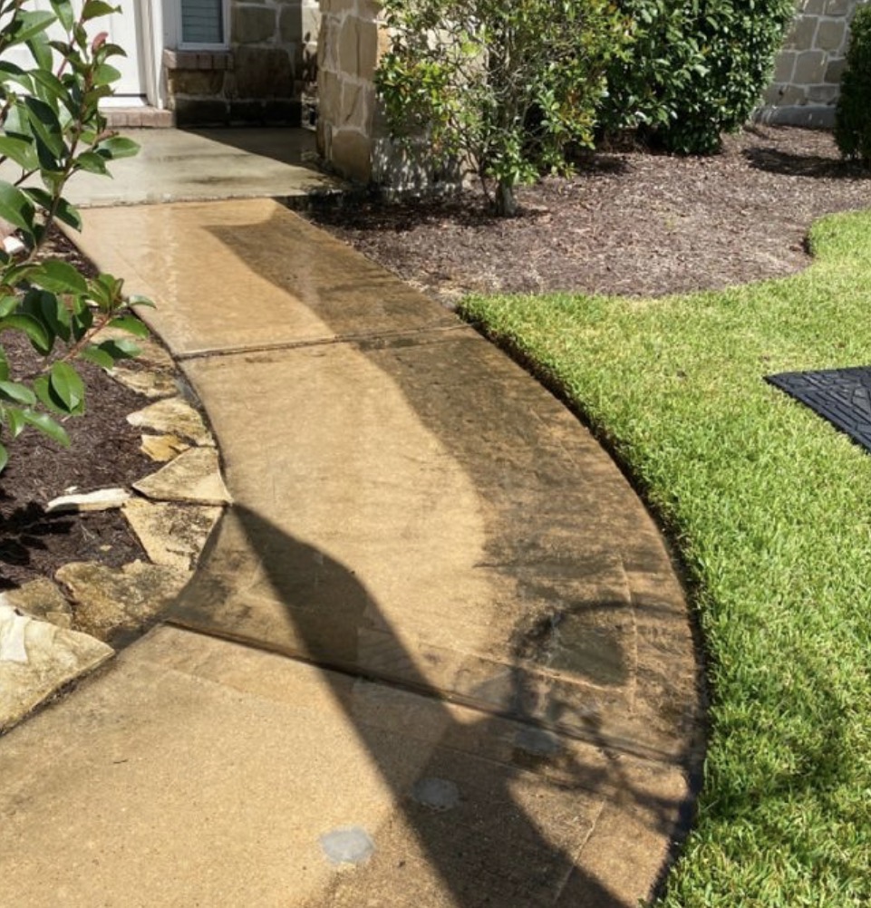 Walkway Pressure Wash