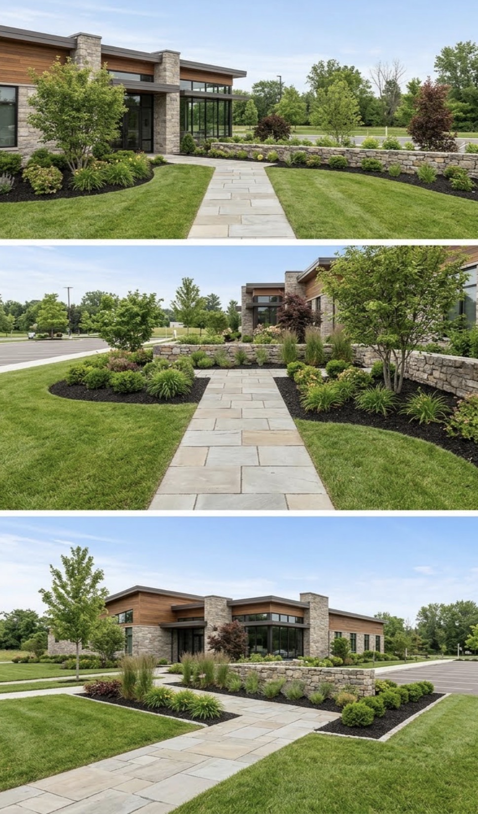 Commercial Entry Landscape