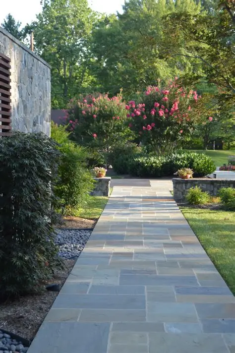 Bluestone Garden Path