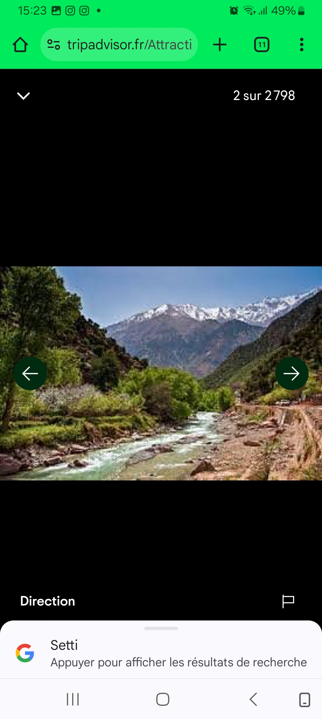 Ourika Valley Waterfalls