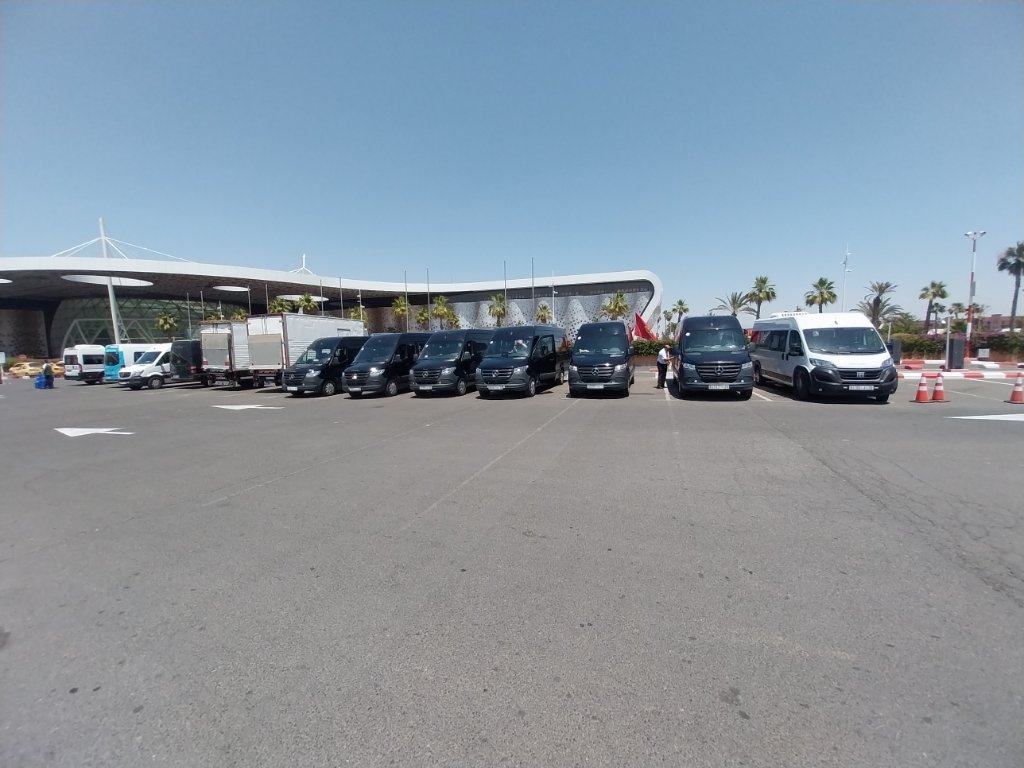 Flotte Mercedes — Aéroport Marrakech Menara