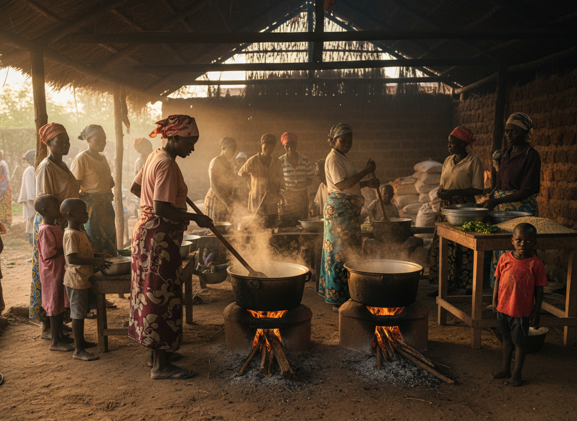 Menú Solidario para los Niños de África