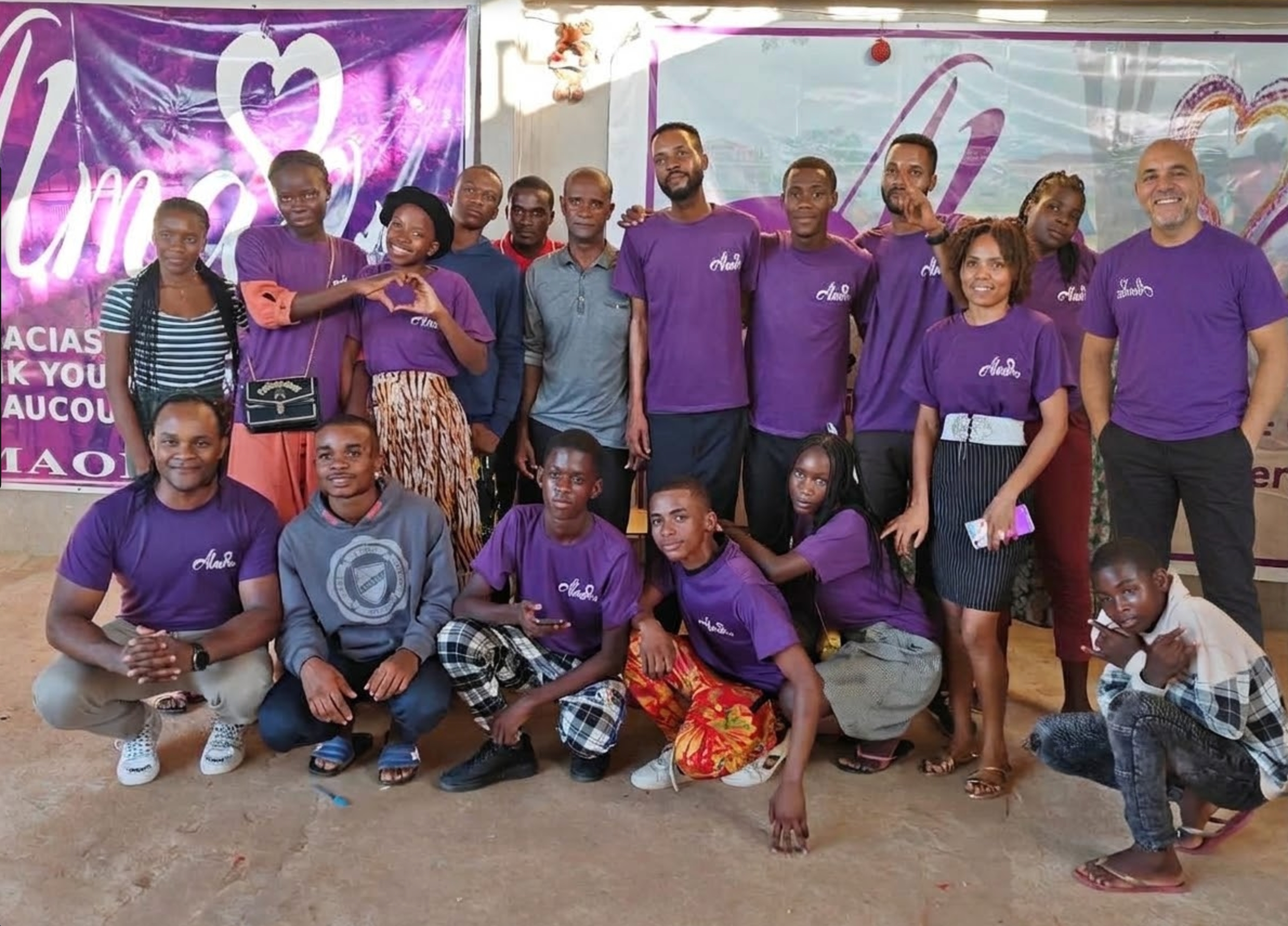 Equipo de Alma ONG en Angola