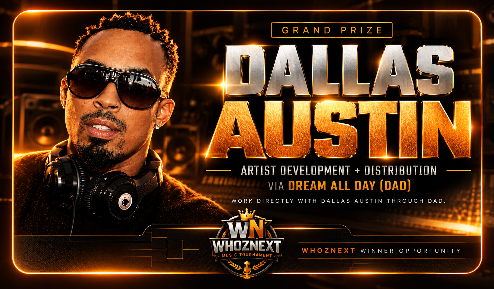 Dallas Austin Dream All Day - Artist Development and Distribution