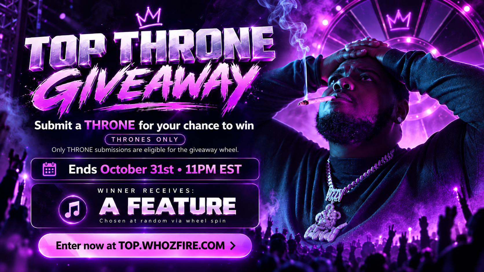 TOP Throne Giveaway
