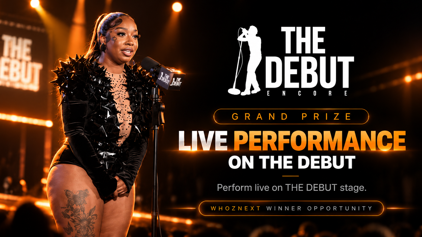 THE DEBUT - Live Performance Grand Prize for the WHOZNEXT Winner