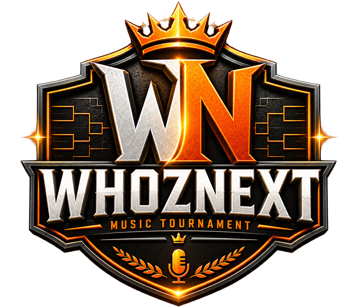 WHOZNEXT Music Tournament emblem