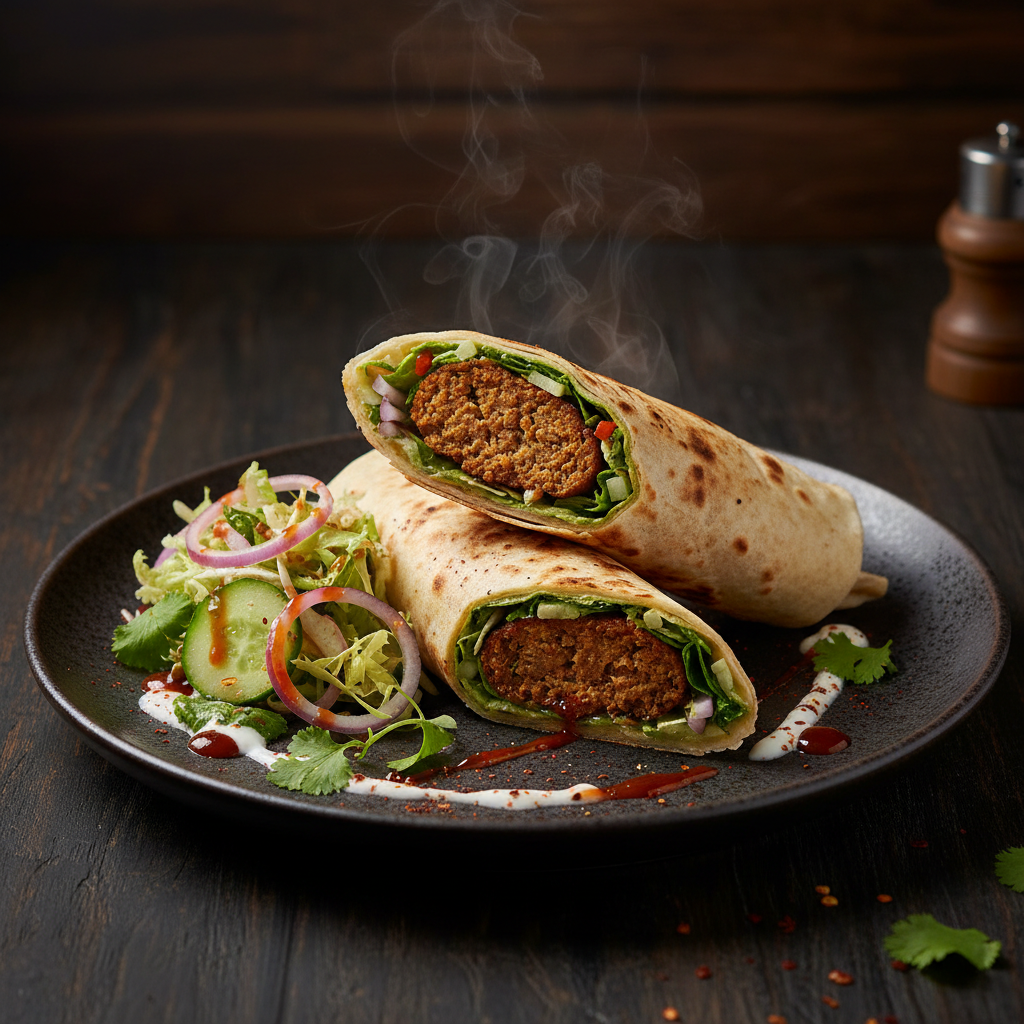 Shaami Kebab Roll