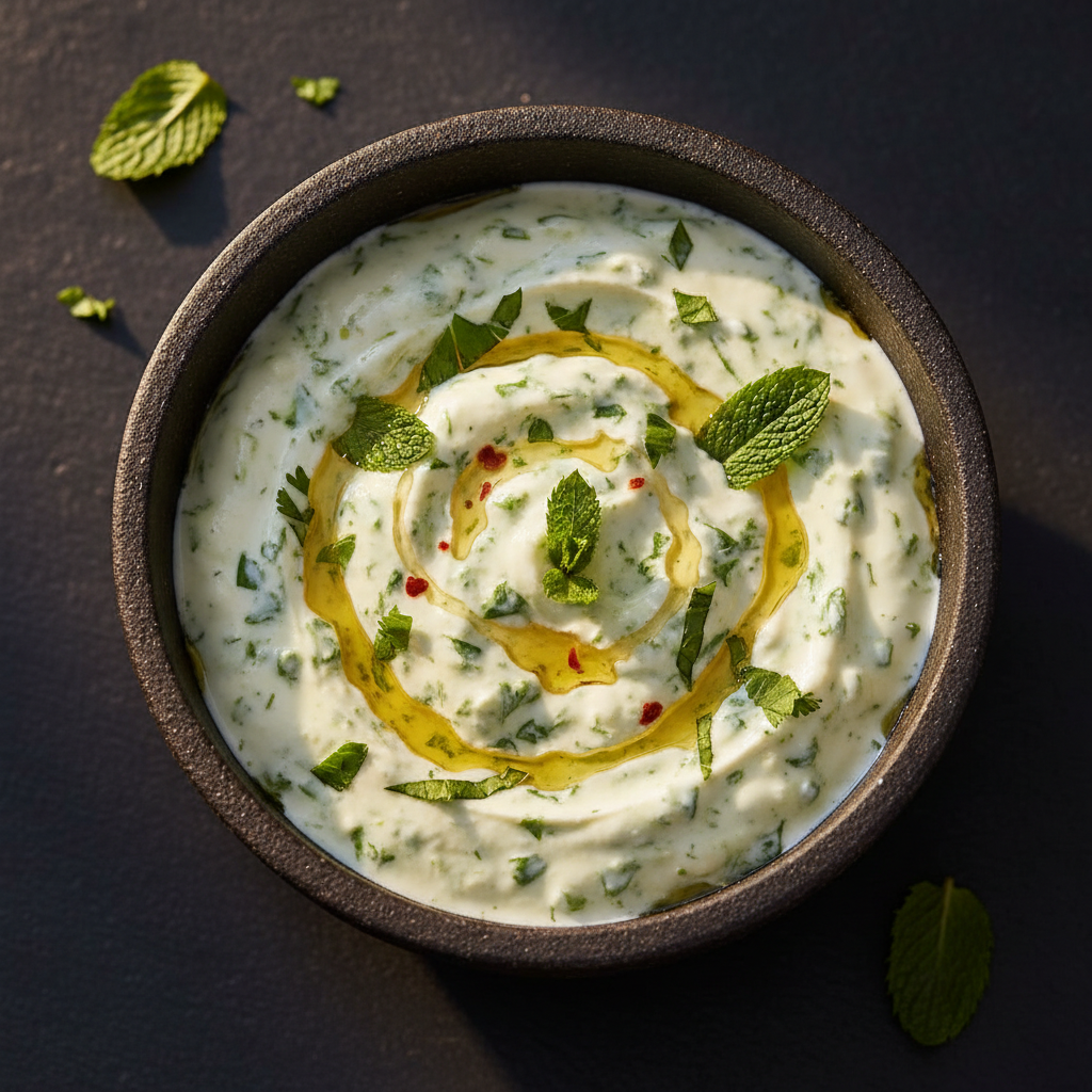 Special Lahori Mint Yoghurt Sauce