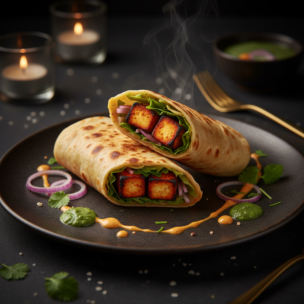 Paneer Tikka Roll