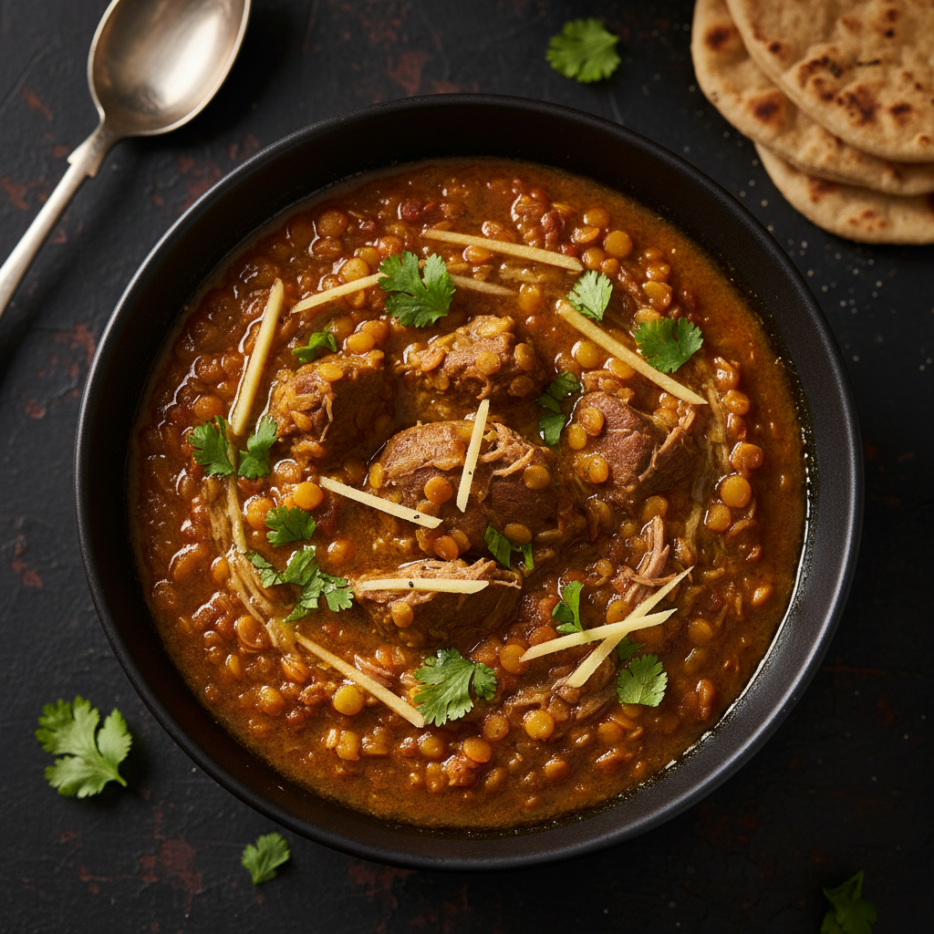 Daal Gosht (Lamb)