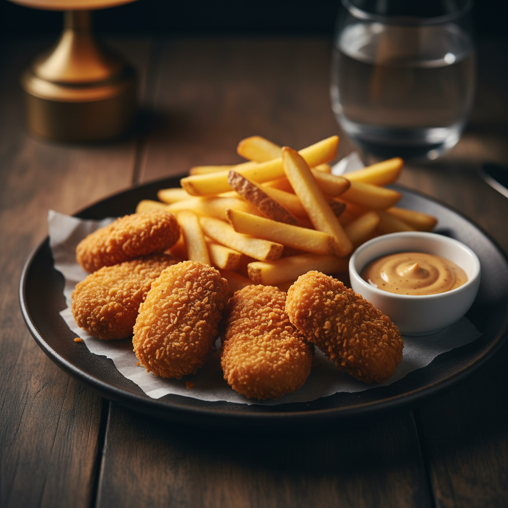 6 Chicken Nuggets & Chips