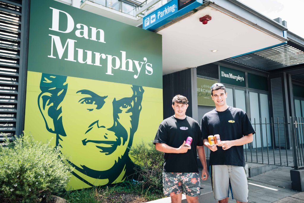 Bubblas founders at Dan Murphy's